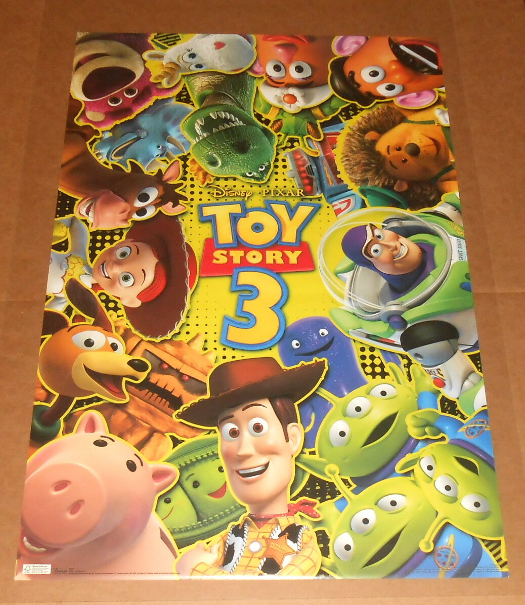 Toy Story 3 Poster 34×22 Trends #0977 RARE