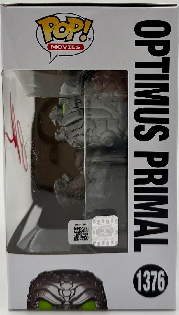 Ron Perlman signed “Optimus Primal” Funko #1376 – OC Celebrity Marketing COA
