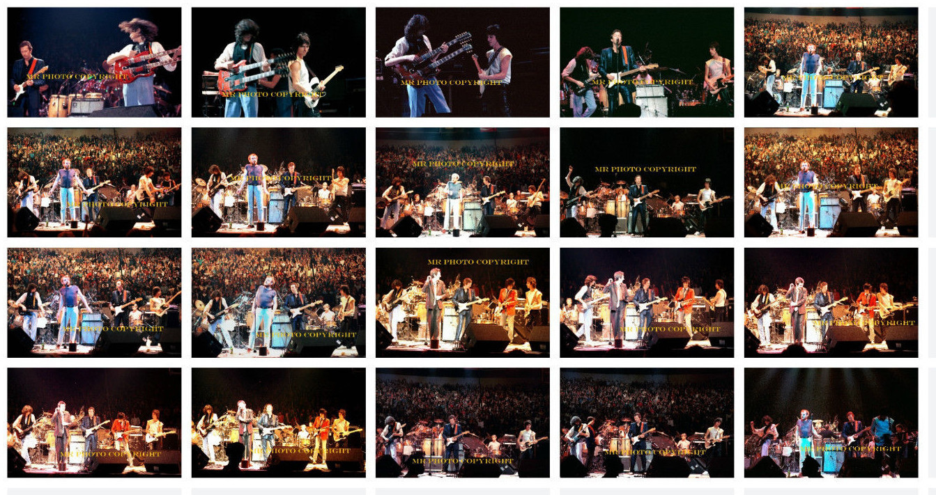 4 x 6 inch photo (s) PAGE BECK CLAPTON ARMS CNCRT NY ZEPPELIN BUY 1,2…OR ALL