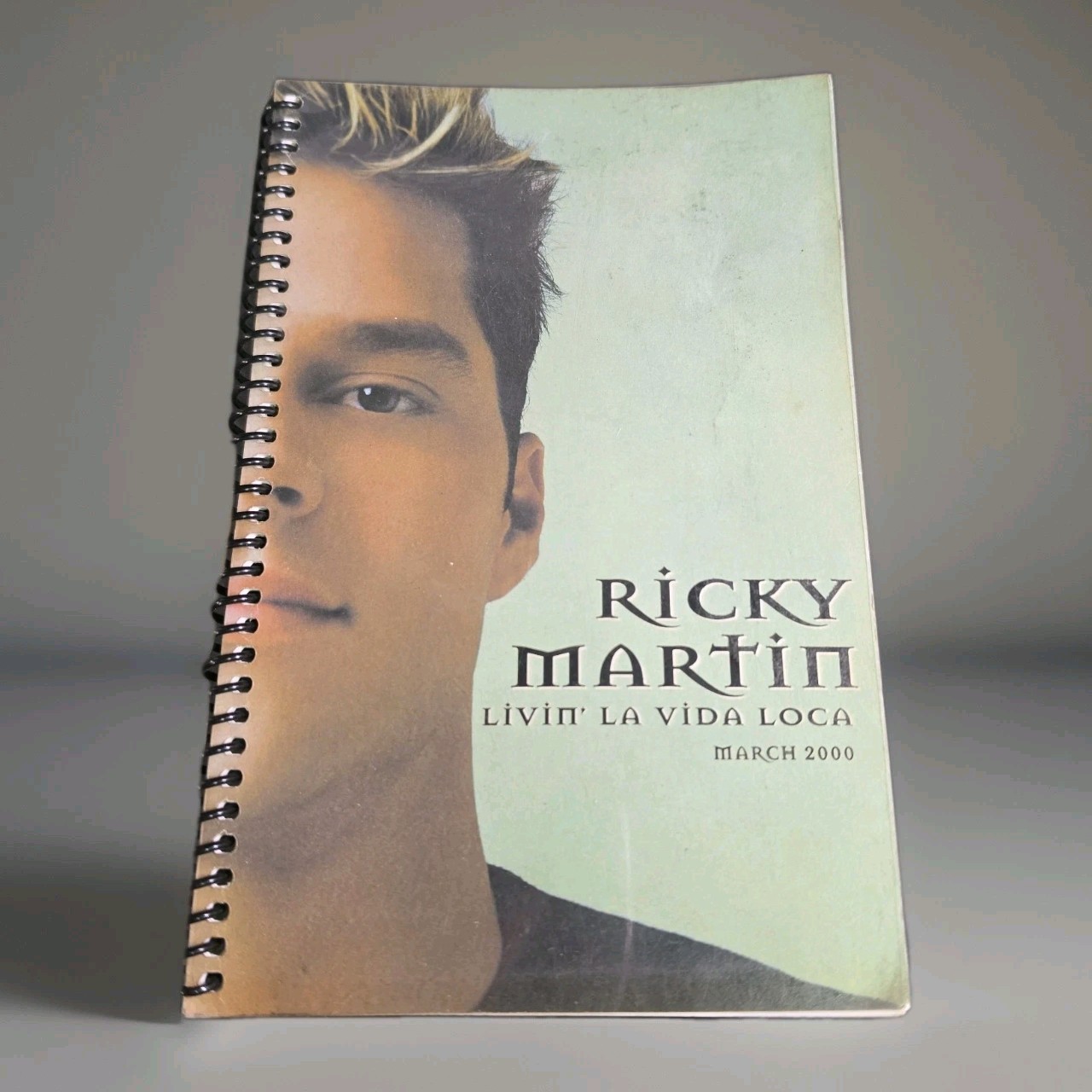 RICKY MARTIN ~ LIVIN’ LA VIDA LOCA TOUR ~ CREW ITINERARY ~ MARCH 2000 ~ 36 pages