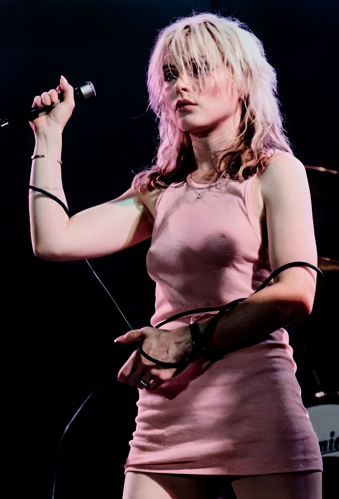 11×17 Debbie Harry Blondie Poster Photo Live Photography 1978