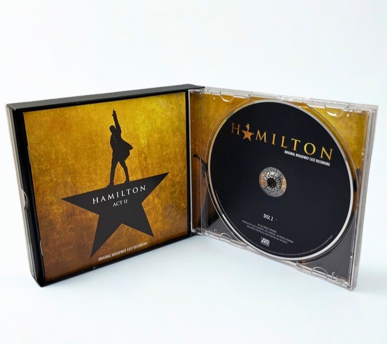 Lin-Manuel Miranda Signed Hamilton Original Broadway Cast Recording Autograph