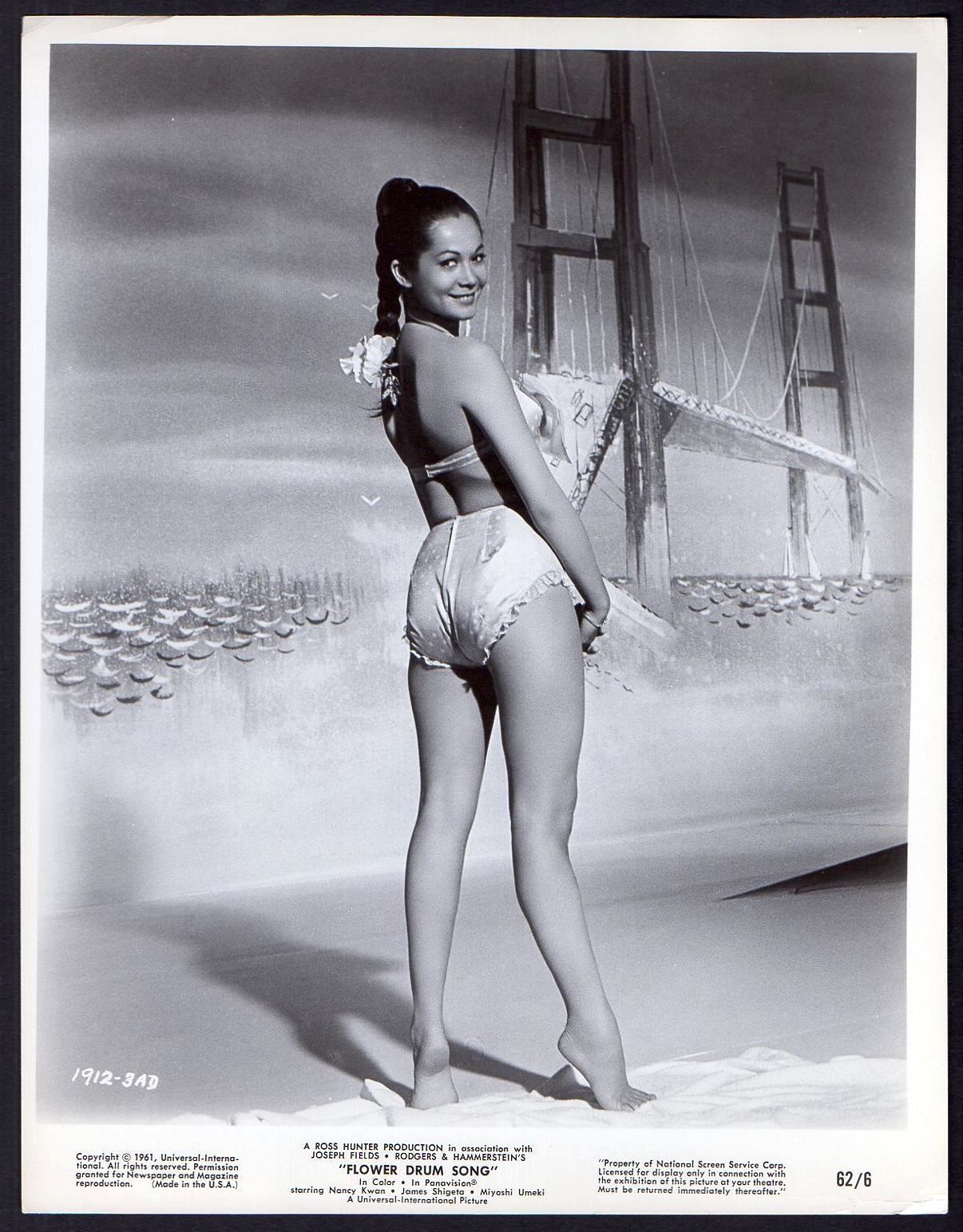 NANCY KWAN sexy leggy Chinese actress in FLOWER DRUM SONG Orig Photo 8×10