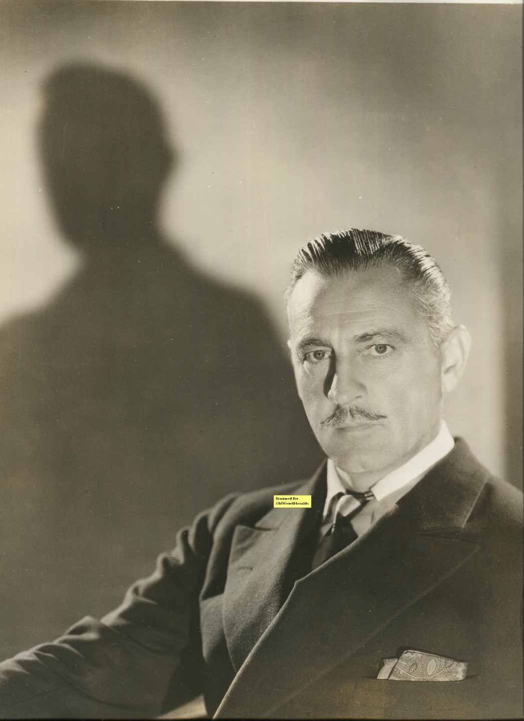 JOHN BARRYMORE MOVIE PHOTO 1932 ARSENE LUPIN Orig. 10×13 MGM Dblwt HIS 1st TALKY