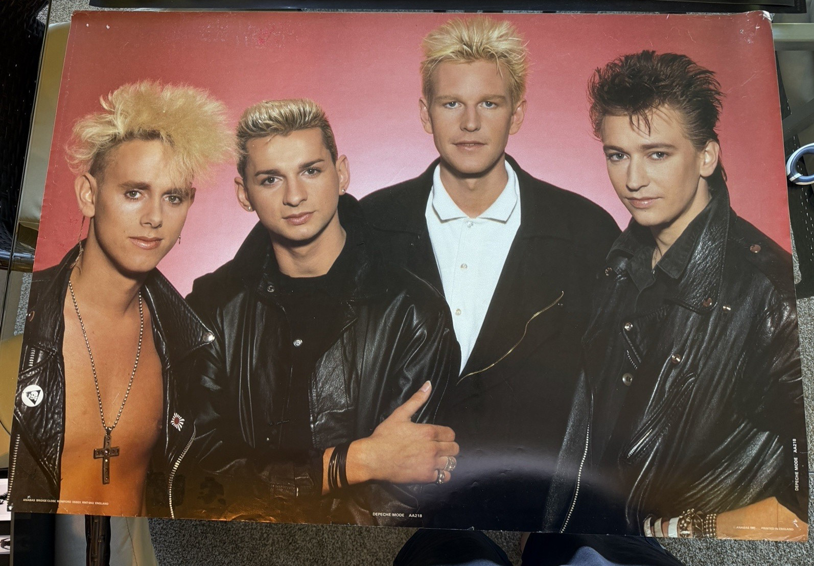 DEPECHE MODE – 1981-85 Singles Poster – **OUT OF PRINT** – 24″x35″