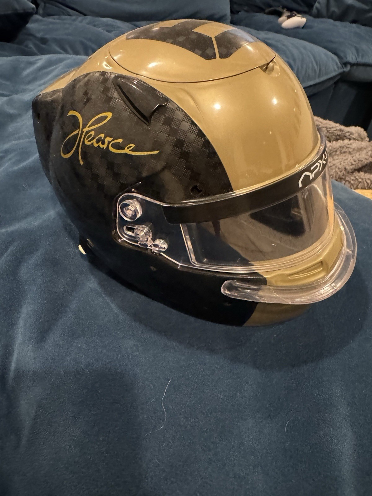 F1 The Movie Joshua Pearce racing Helmet Popcorn Bucket AMC Exclusive brad pitt
