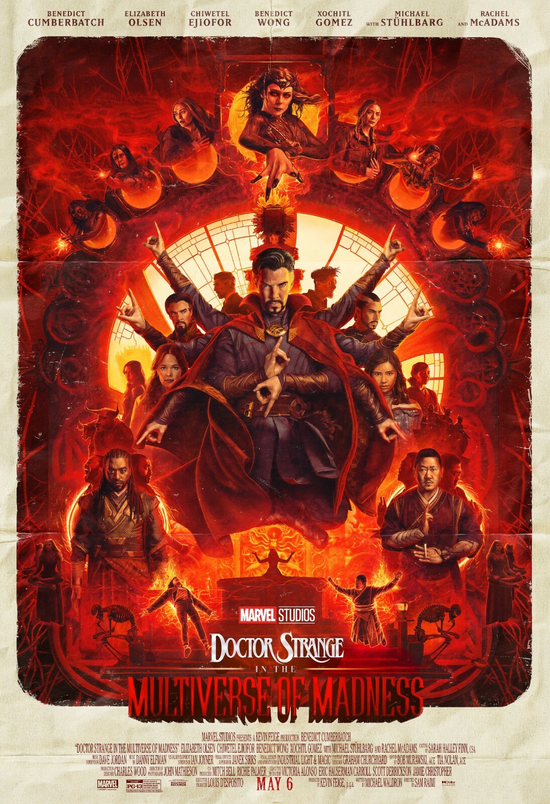 Doctor Strange In The Multiverse Of Madness movie poster (f) – 11″ x 17″