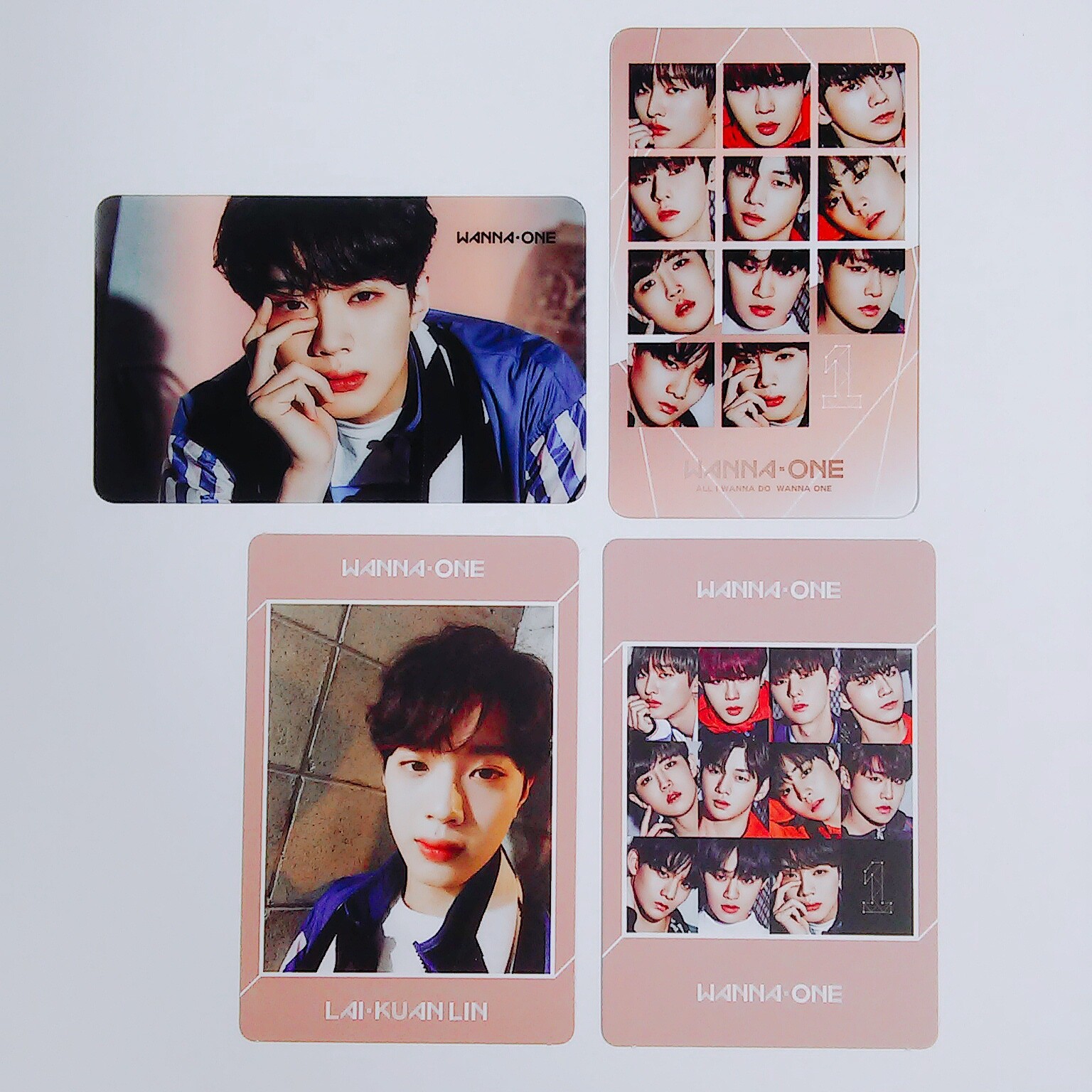 Wanna One Photocard UNDIVIDED Wanna One Ver. Photo Card + Gift – Lai Kuan Lin