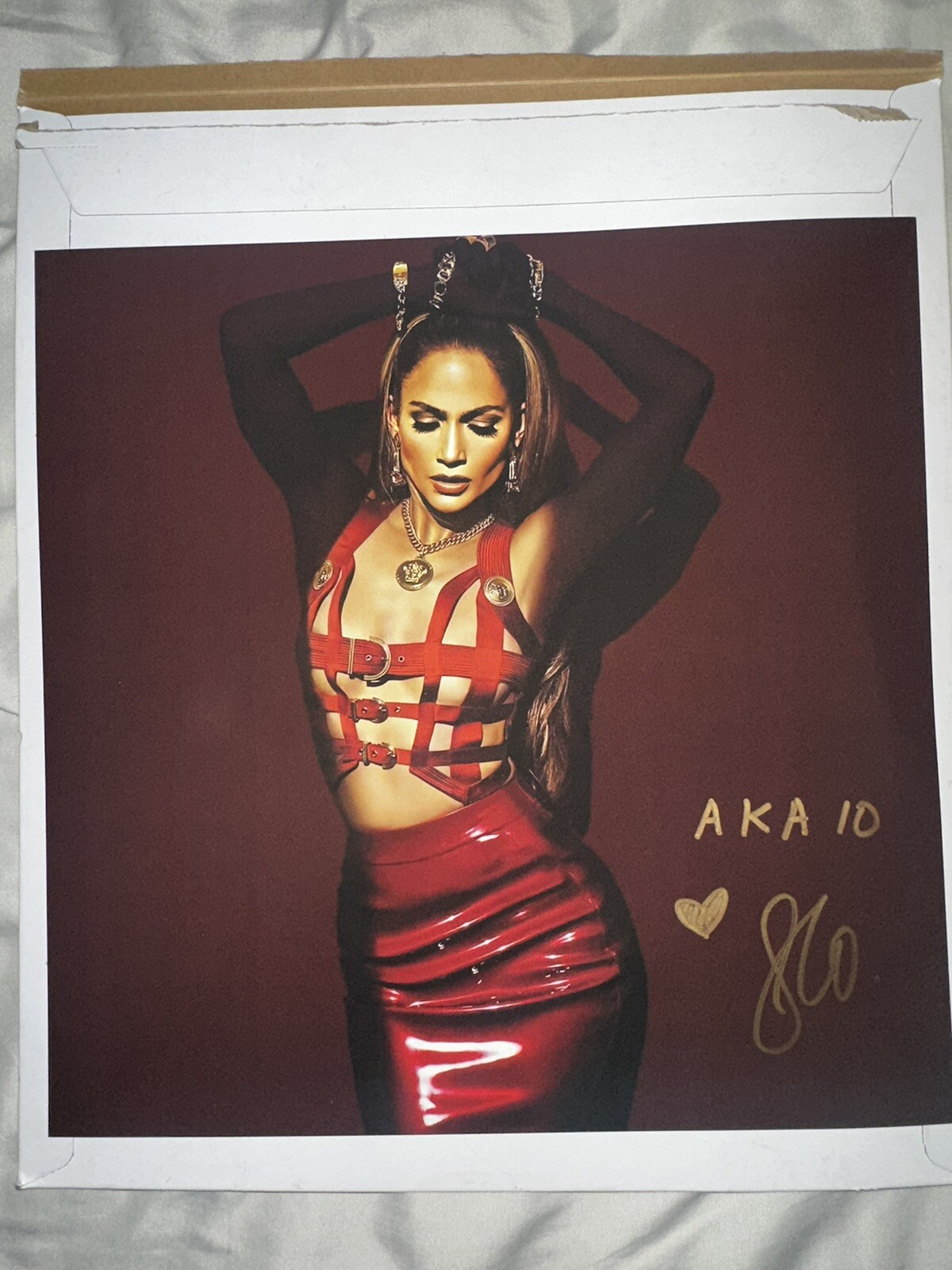 Jennifer Lopez SIGNED – A.K.A. 10 Yr. Anniversary Poster Limited To /500 IN HAND