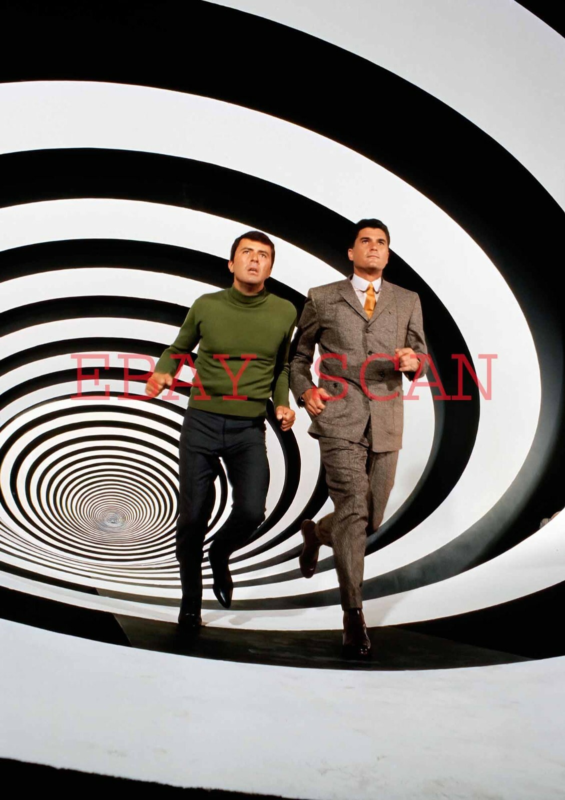 THE TIME TUNNEL TV SERIES JAMES DARREN AND ROBERT COLBERT 8X10 PHOTO