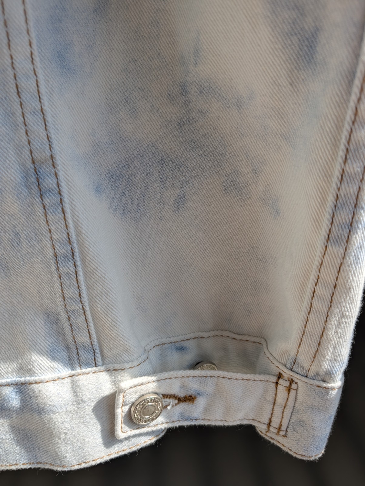 Blue White Denim Jacket Backstreet Boys 2025 Las Vegas Sphere- Large