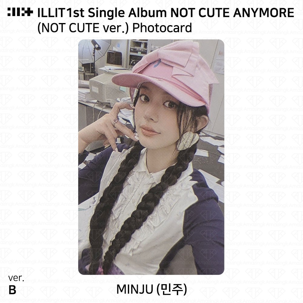 ILLIT 1st Single Album Not Cute Any More Photobook ver. Official Photocard KPOP