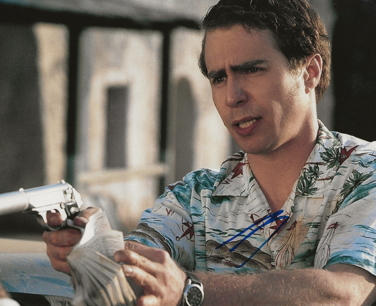Sam Rockwell signed The Way, Way Back 8×10 photo autographed #2