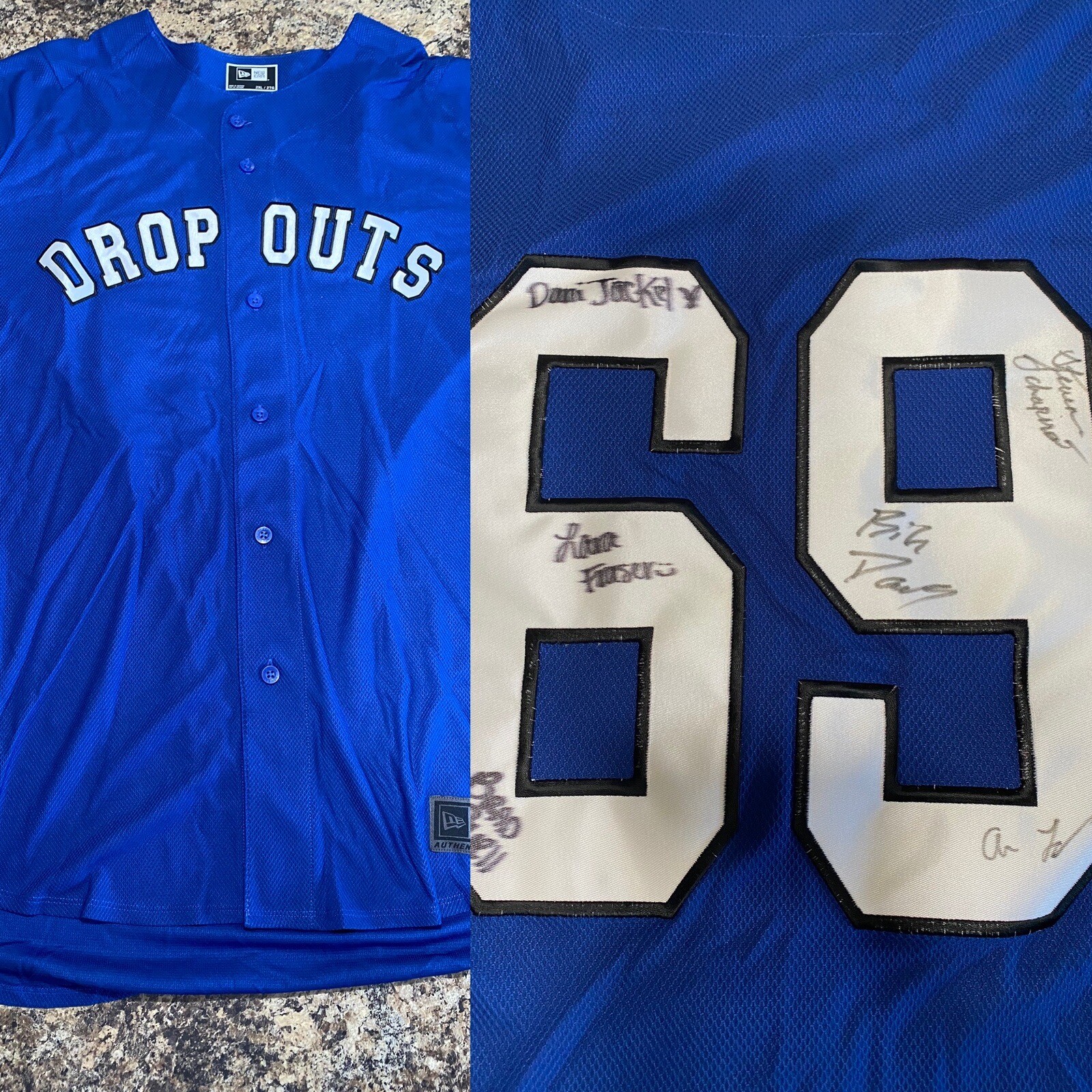 DAILY DROPOUT DROPOUT GANG SIGNED YouTube prank jersey New Era Funny-VERY RARE!