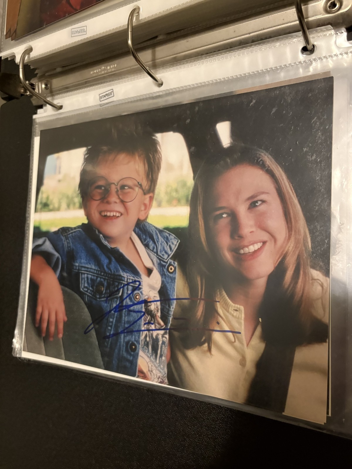 Jonathan Lipnicki Signed Color Photo – landscape film still from Jerry Maguire w
