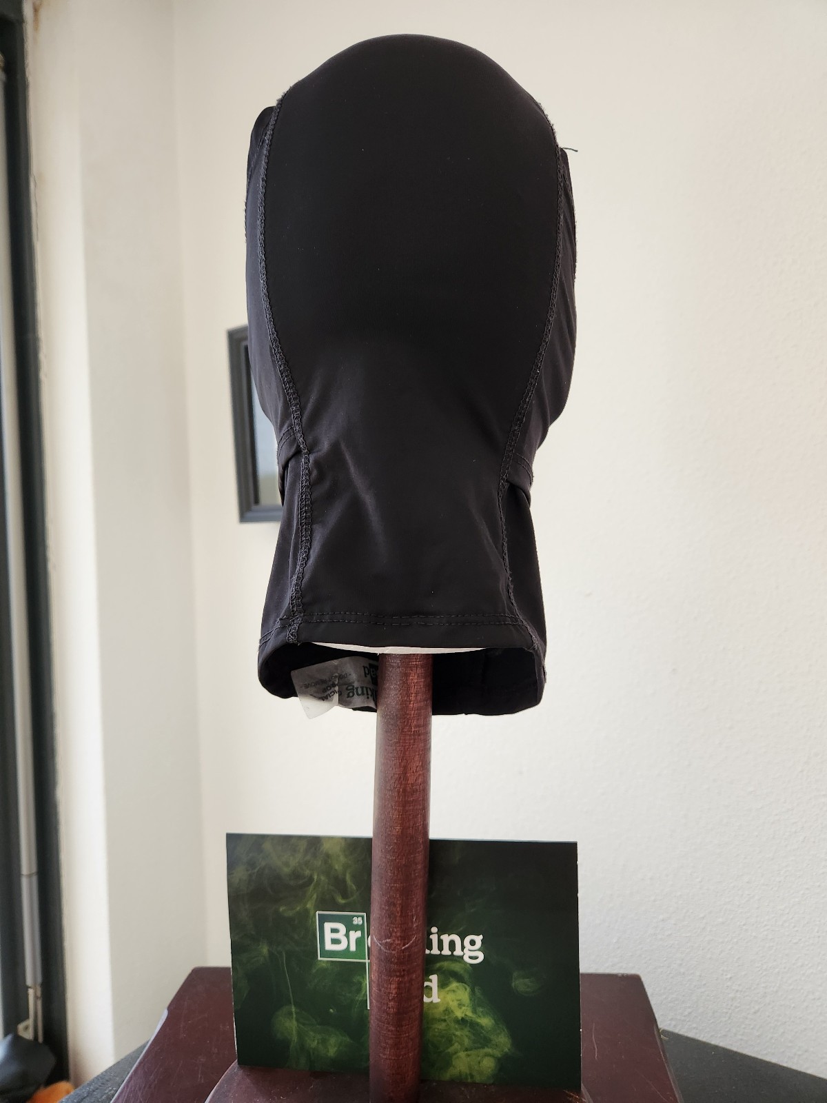 Breaking Bad Original Screen Used Walter White Black Tactical Mask Movie Prop