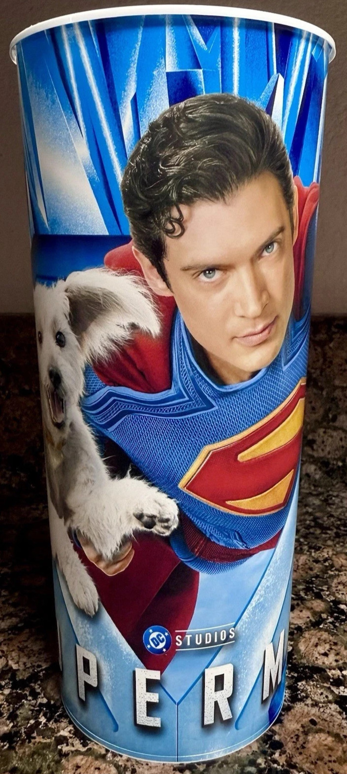 Superman 2025 Krypto Cinemark Movie 44oz Cup New DC Universe DC Comics Gunn