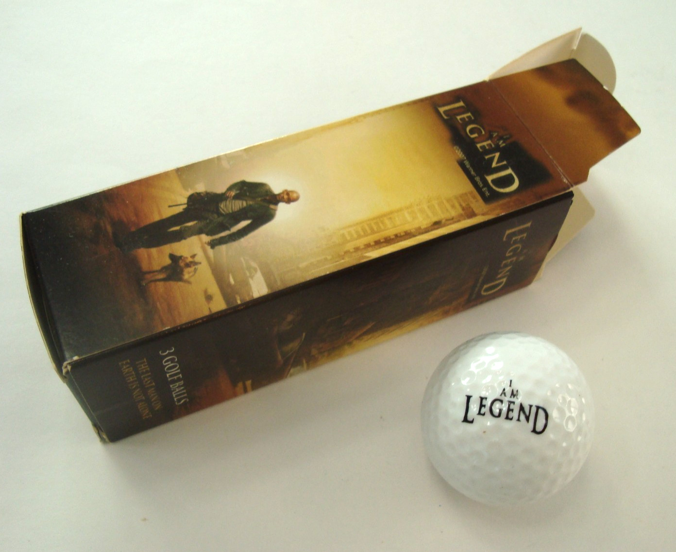 I AM LEGEND (Sony Pictures, 2007) Movie Promo golf ball sleeve