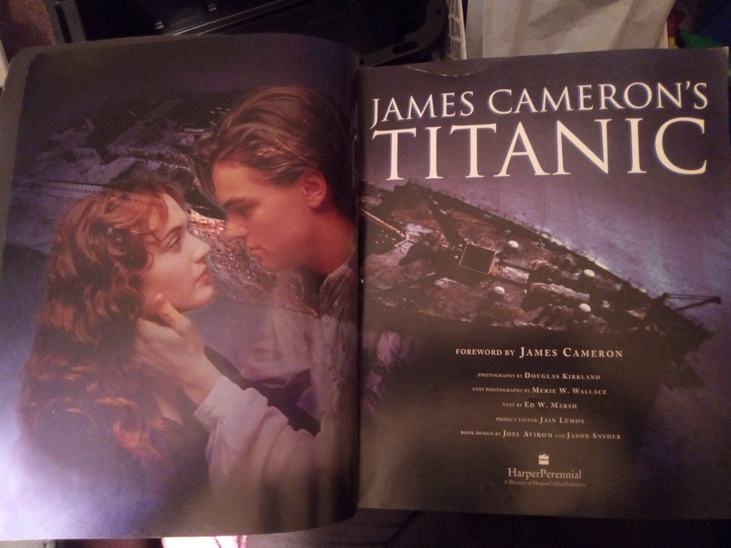 James Cameron’s Titanic Book
