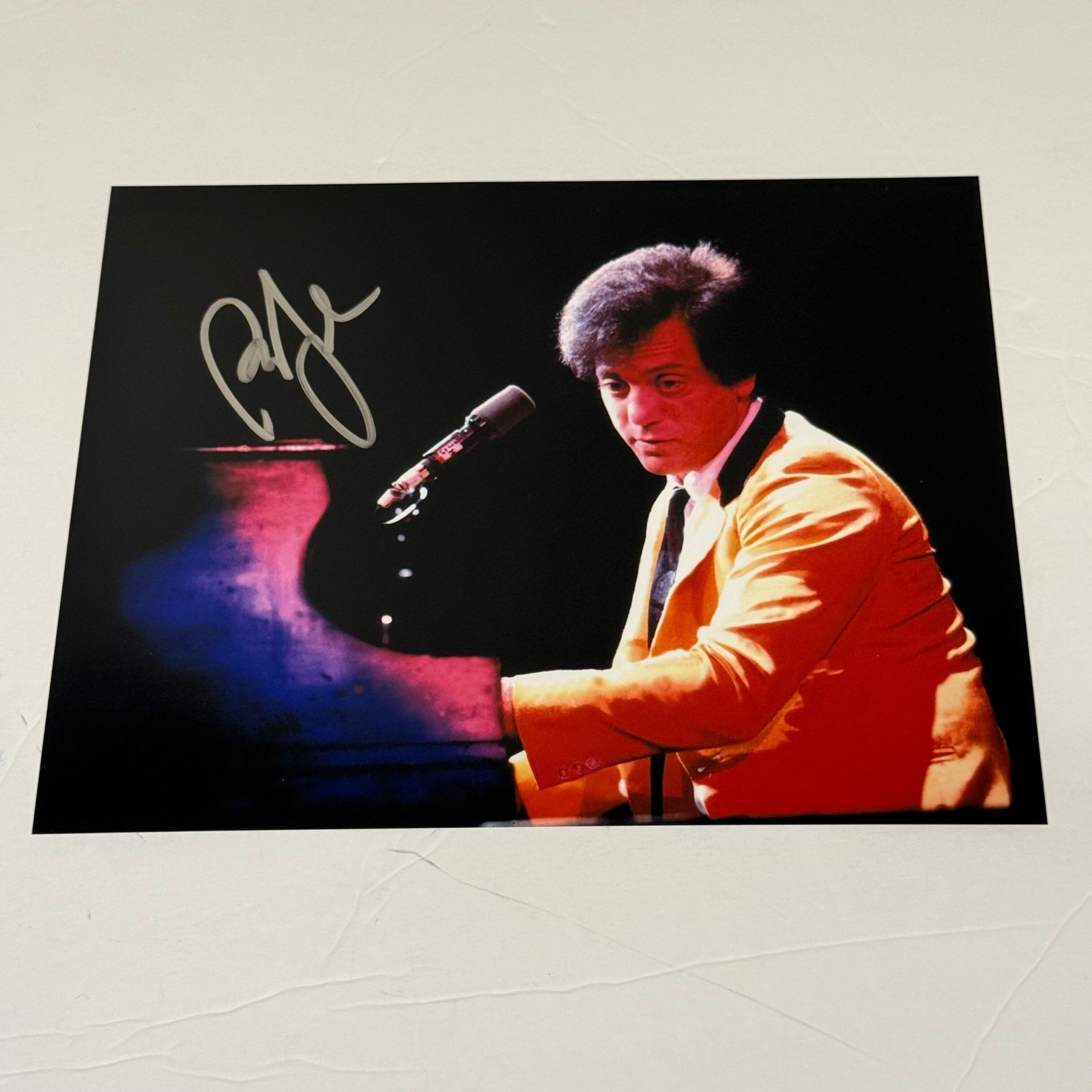 Billy Joel Autographed Piano Man Concert 8×10 Photo 1