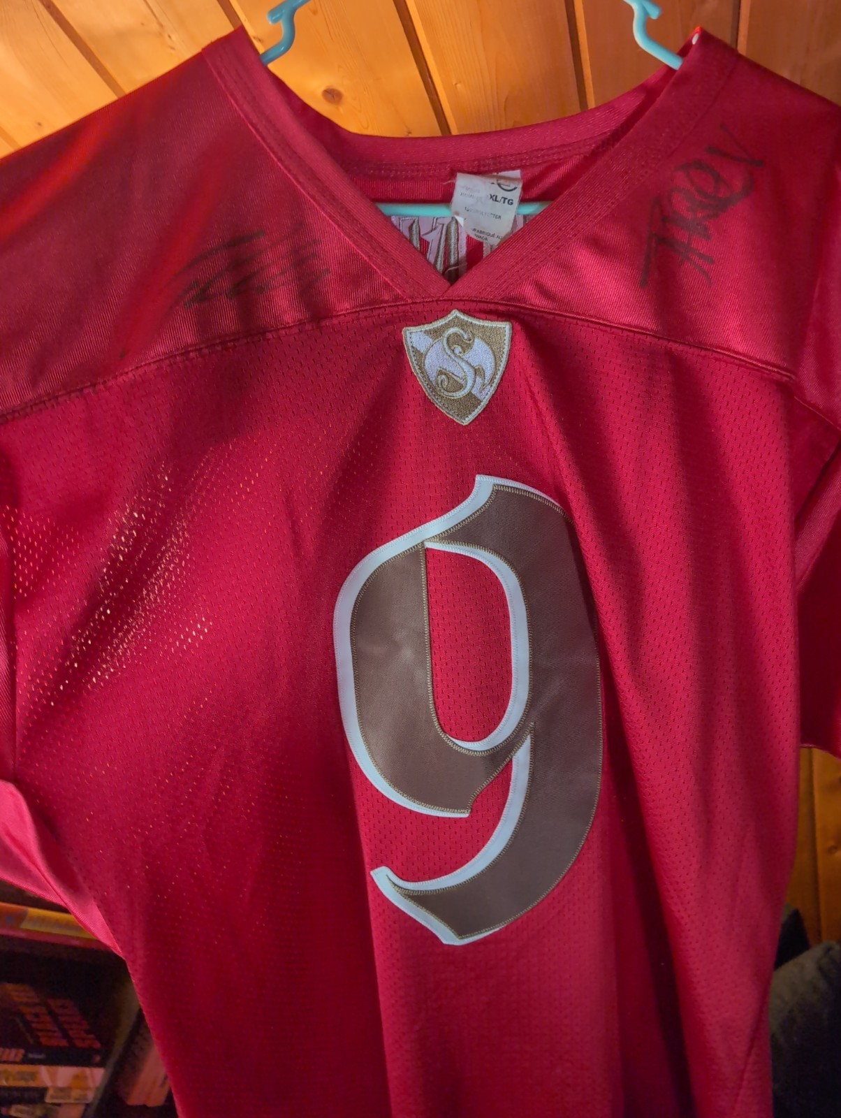 Men’s XL Football Jersey Tech N9ne Tour Jersey Signed by All Artists On Tour #1
