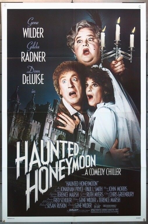 HAUNTED HONEYMOON (1986) 3288 Movie Poster (27×41) Gene Wilder Gilda Radner