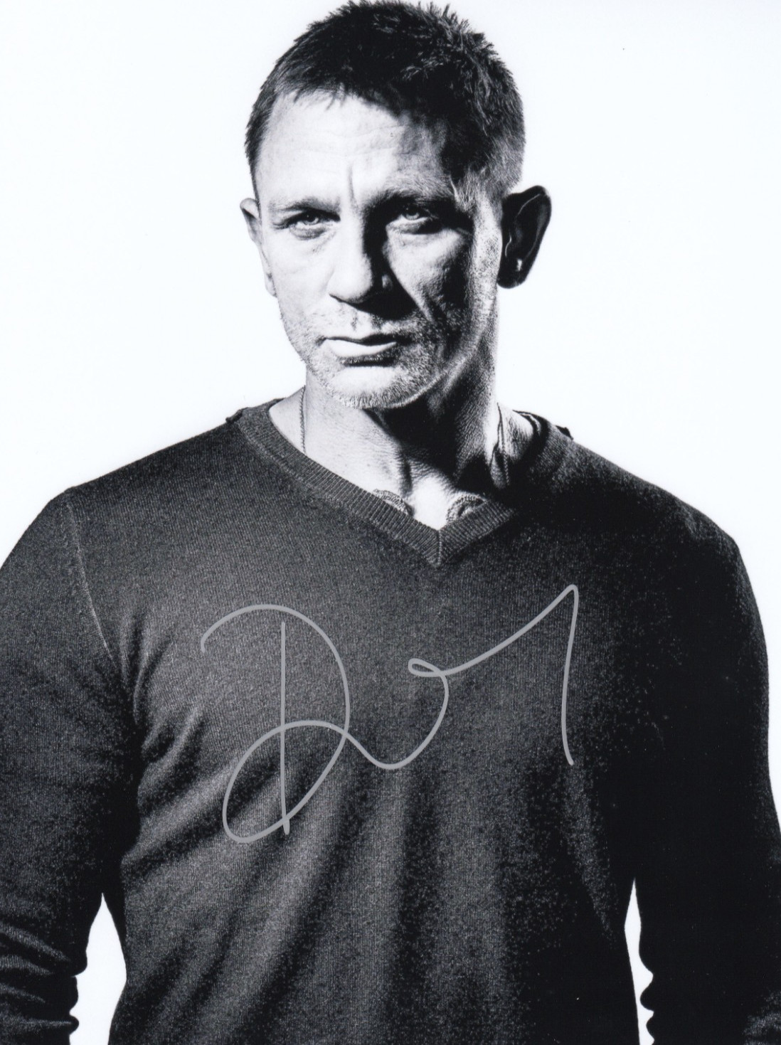 Daniel Craig Signed Auto 8 x 10 Photograph