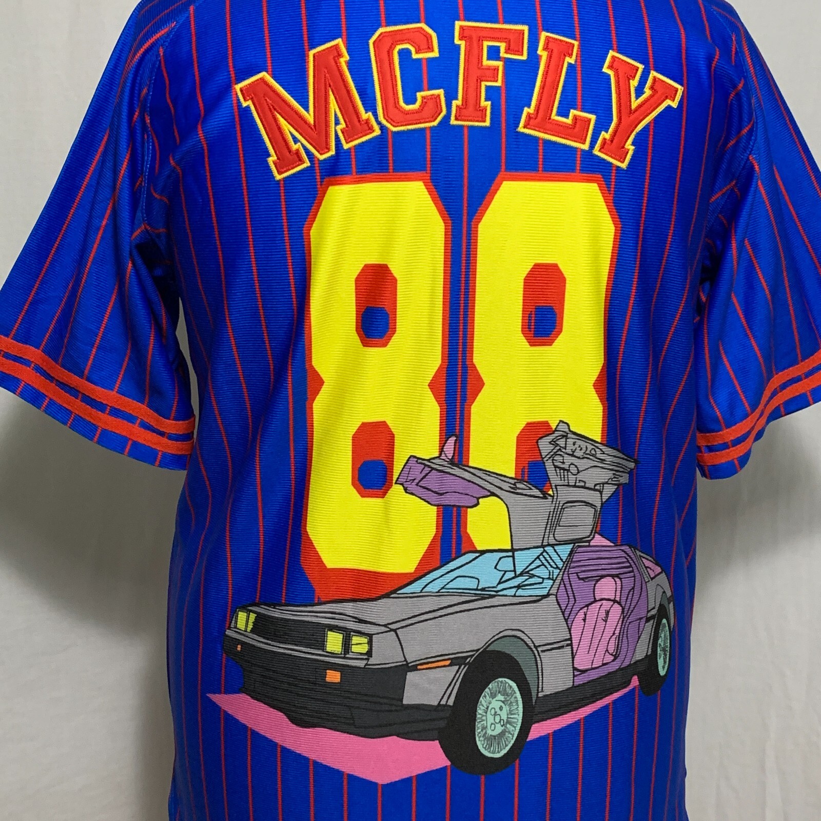 Headgear Classics Jersey Back To The Future Michael J Fox Marty McFly Mens 3XL