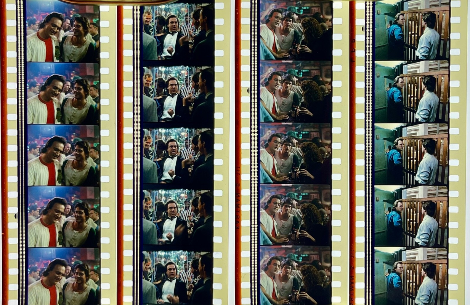 ABOUT LAST NIGHT (1986) 35mm 5 Cell Film Strip 4-Pack Rob Lowe Demi Moore