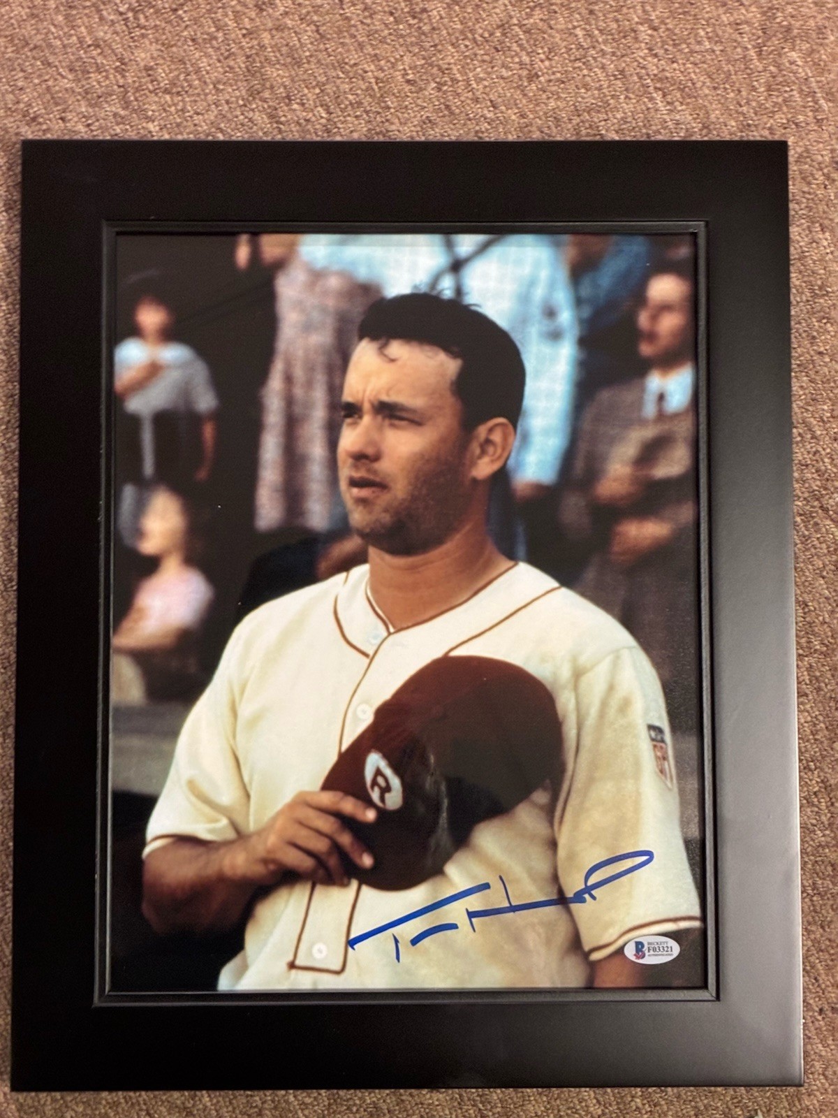 Tom Hanks (league Of There Own) Beckett 11×14 Photo
