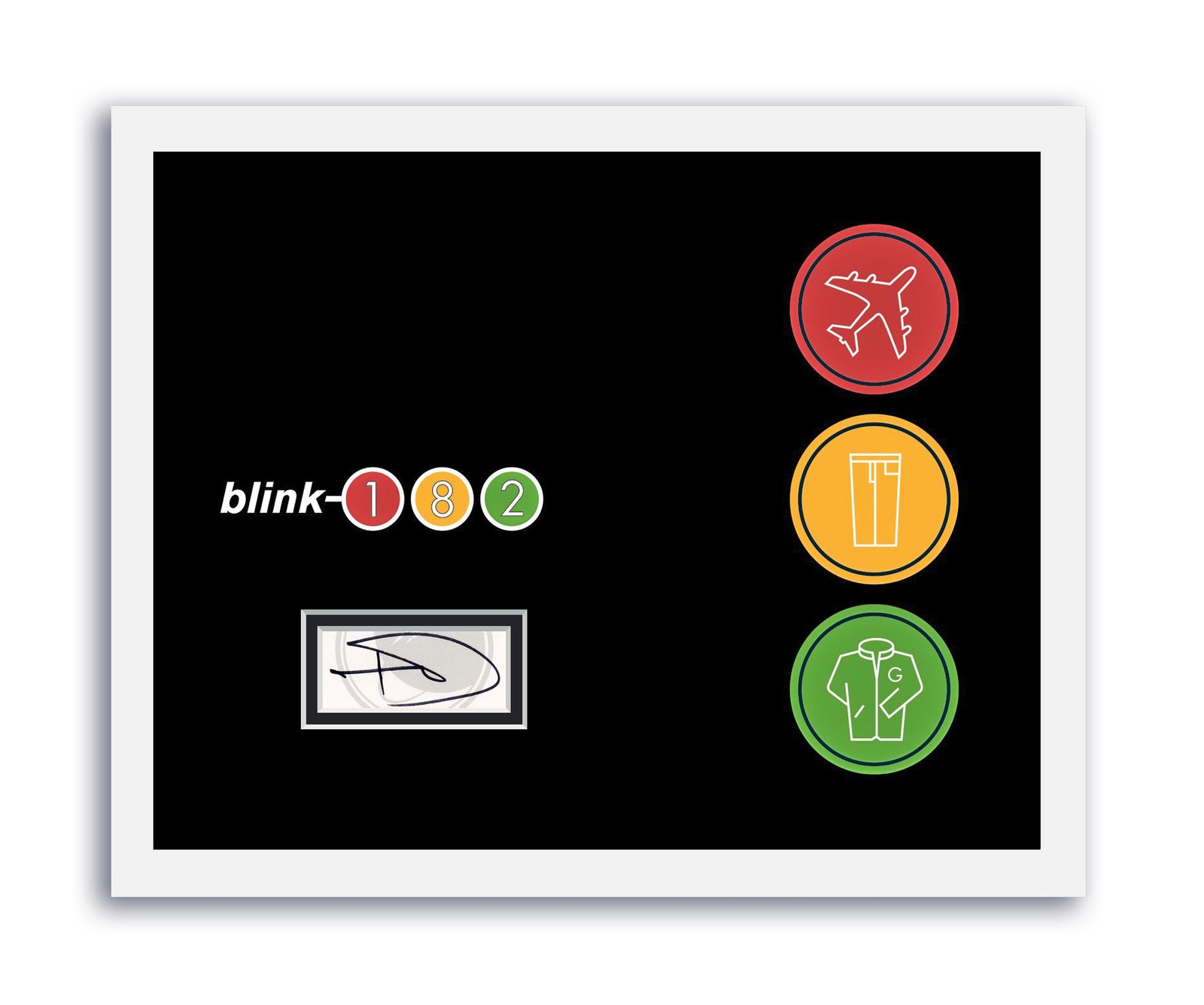 Blink-182 Tom Delonge Autographed Signed 11×14 Framed Photo ACOA