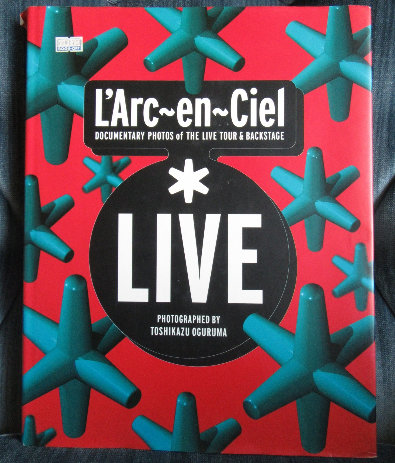 L’arc~en~Ciel Live Documentary Photos of the Tour & Backstage Hardcover DJ HYDE