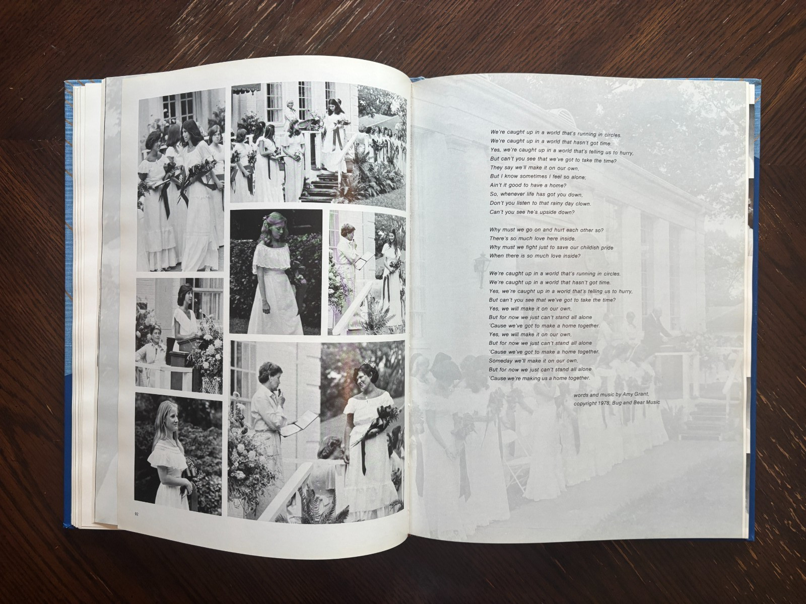 AMY GRANT 1978 Harpeth Hall School Yearbook Senior Year + Tracy Caulkins Frosh