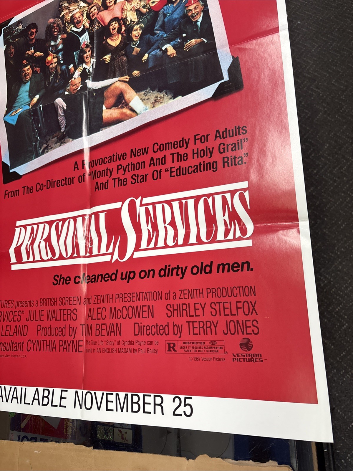 Personal Services Poster 26×40 3/4