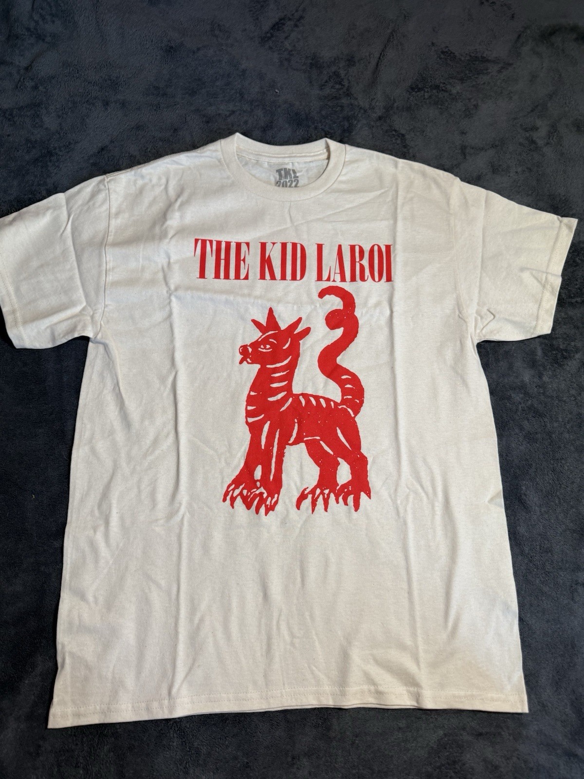 The Kid Laroi End of the World Tour 2022 White T-Shirt Medium Original