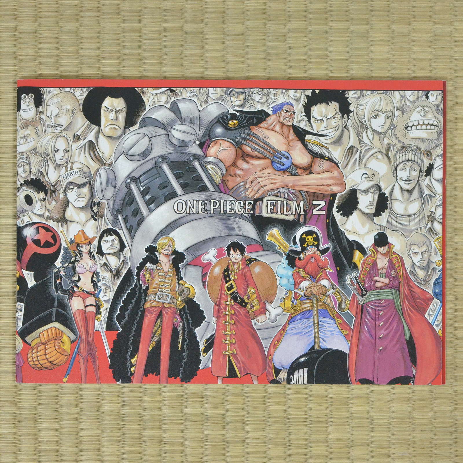 One Piece Film: Z Japan Movie Program 2012 Mayumi Tanaka Tatsuya Nagamine