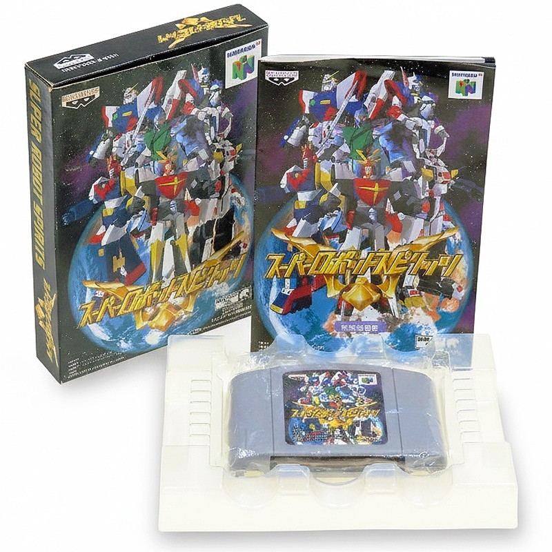 SUPER ROBOT SPIRITS N64 Nintendo 64 Japan Import NTSC-J BANPRESTO Complete USED