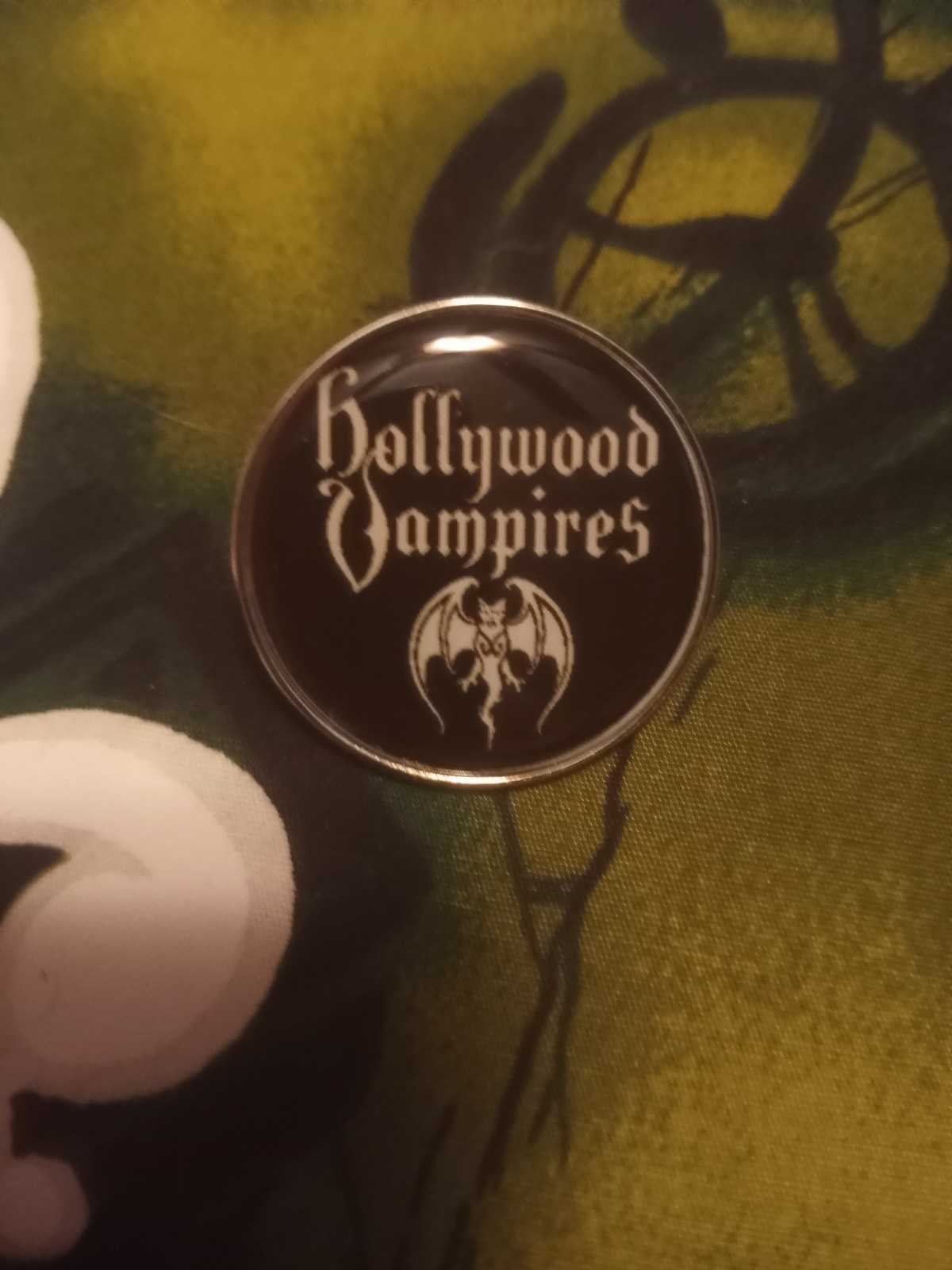 RARE HOLLYWOOD VAMPIRES Pin – Alice Cooper Johnny Depp Music Project Rock Band