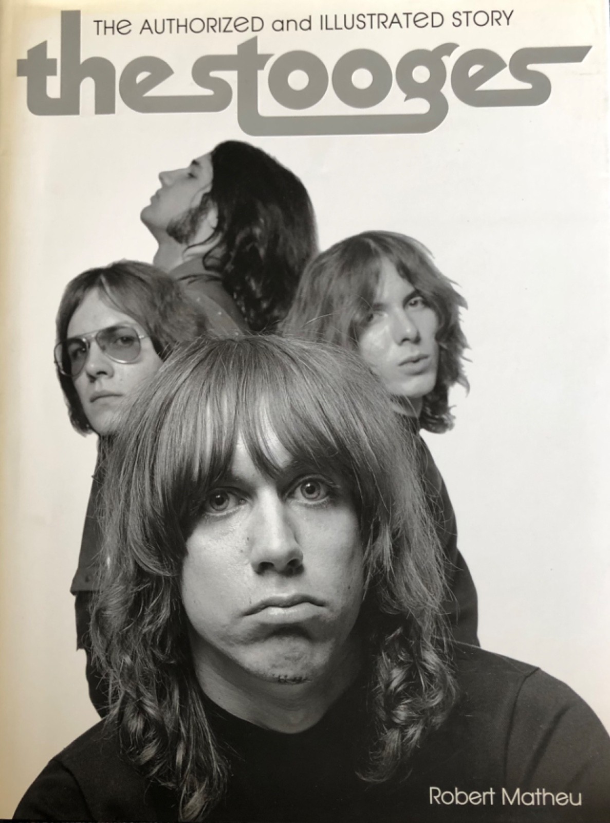 IGGY POP SIGNED 1ST EDITION BOOK THE AUTHORIZED & ILLUSTRATED STORY THE STOOGES!