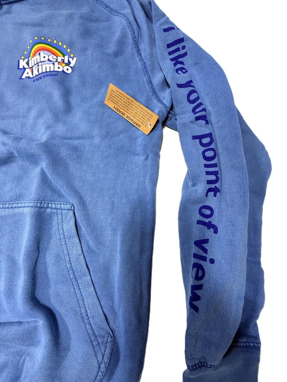 KIMBERLY AKIMBO A New Musical + Unisex POINT OF VIEW HOODIE + ORIGINAL!! NEW!!