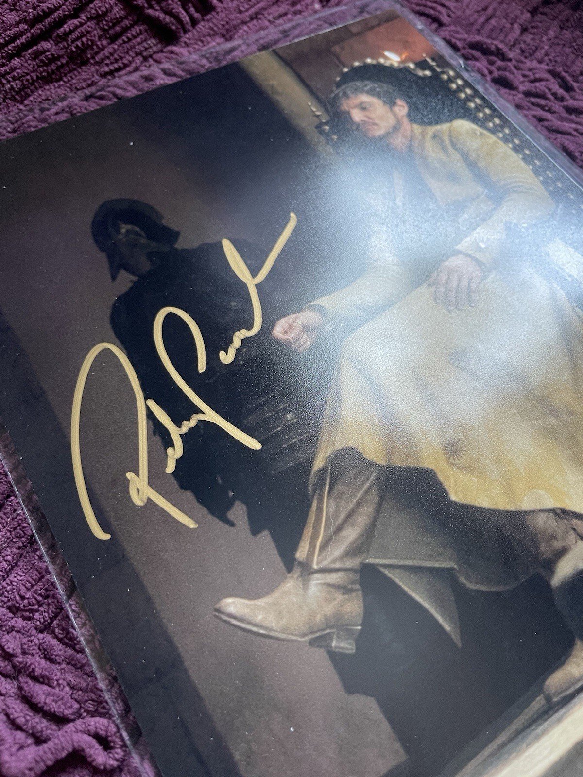 Authenticated Pedro Pascal signed Oberyn Martell picture framed