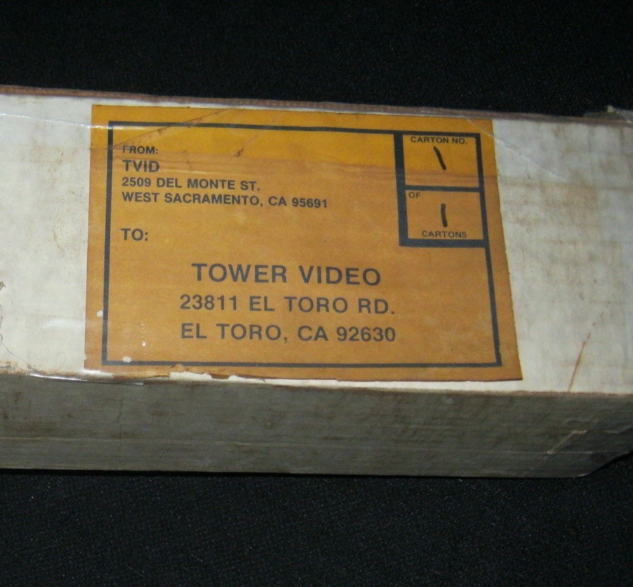 Original LAST RESORT Single Fold Video Style CHARLES GRODIN Brenda Bakke