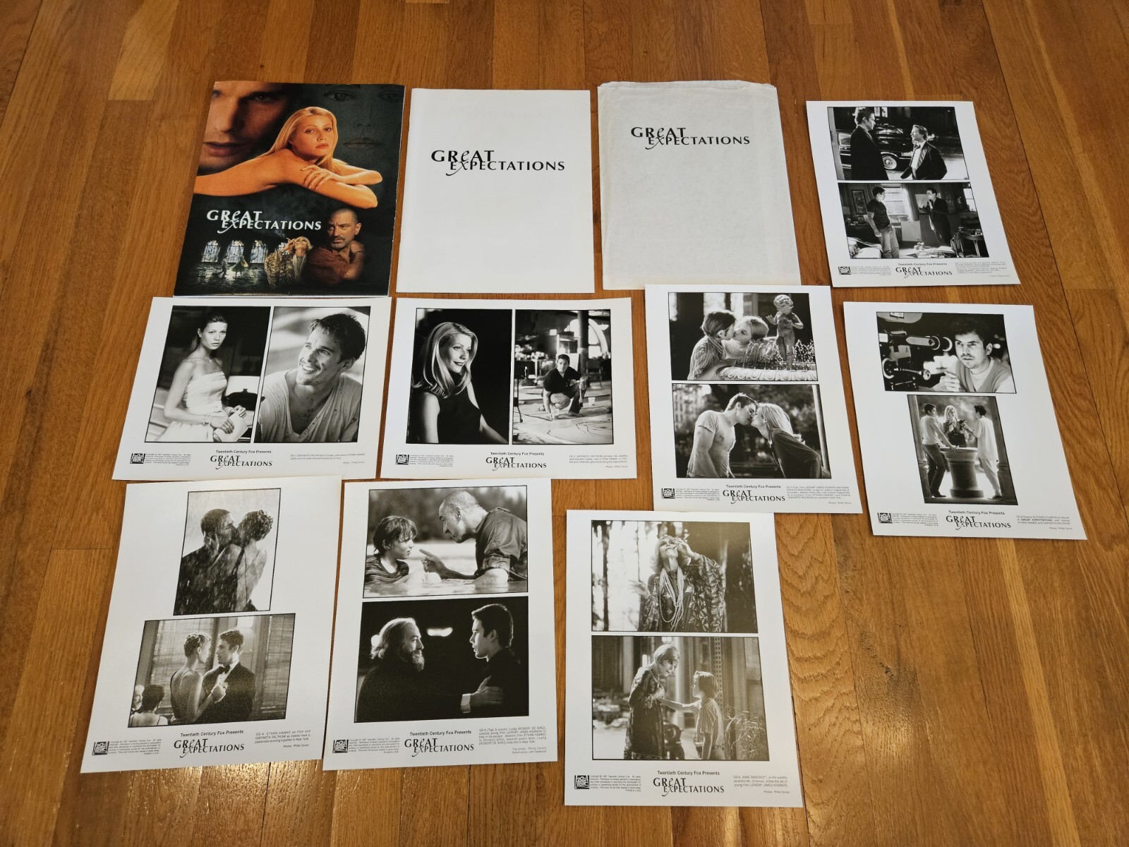 Vintage GREAT EXPECTATIONS Movie Press Release Kit Folder 1997 Twentieth Century