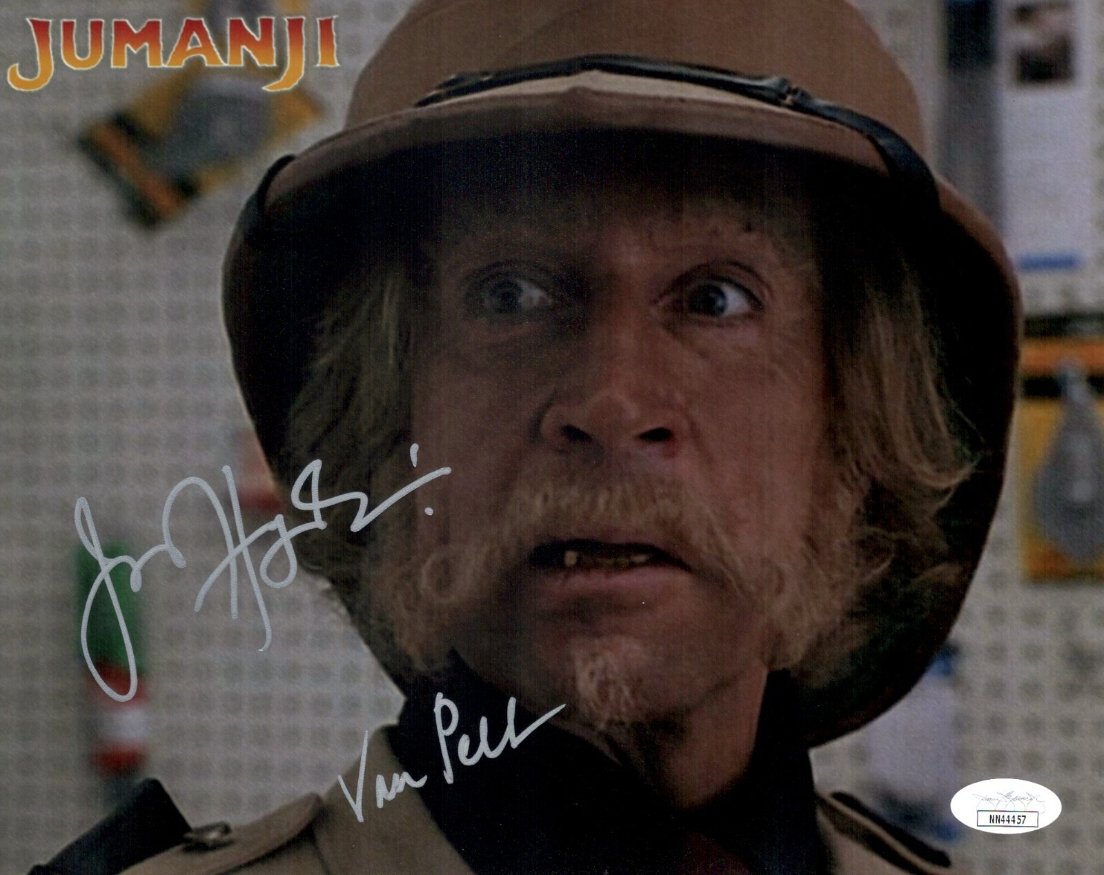 JONATHAN HYDE Signed 8×10 JUMANJI Van Pelt Autograph JSA COA Cert
