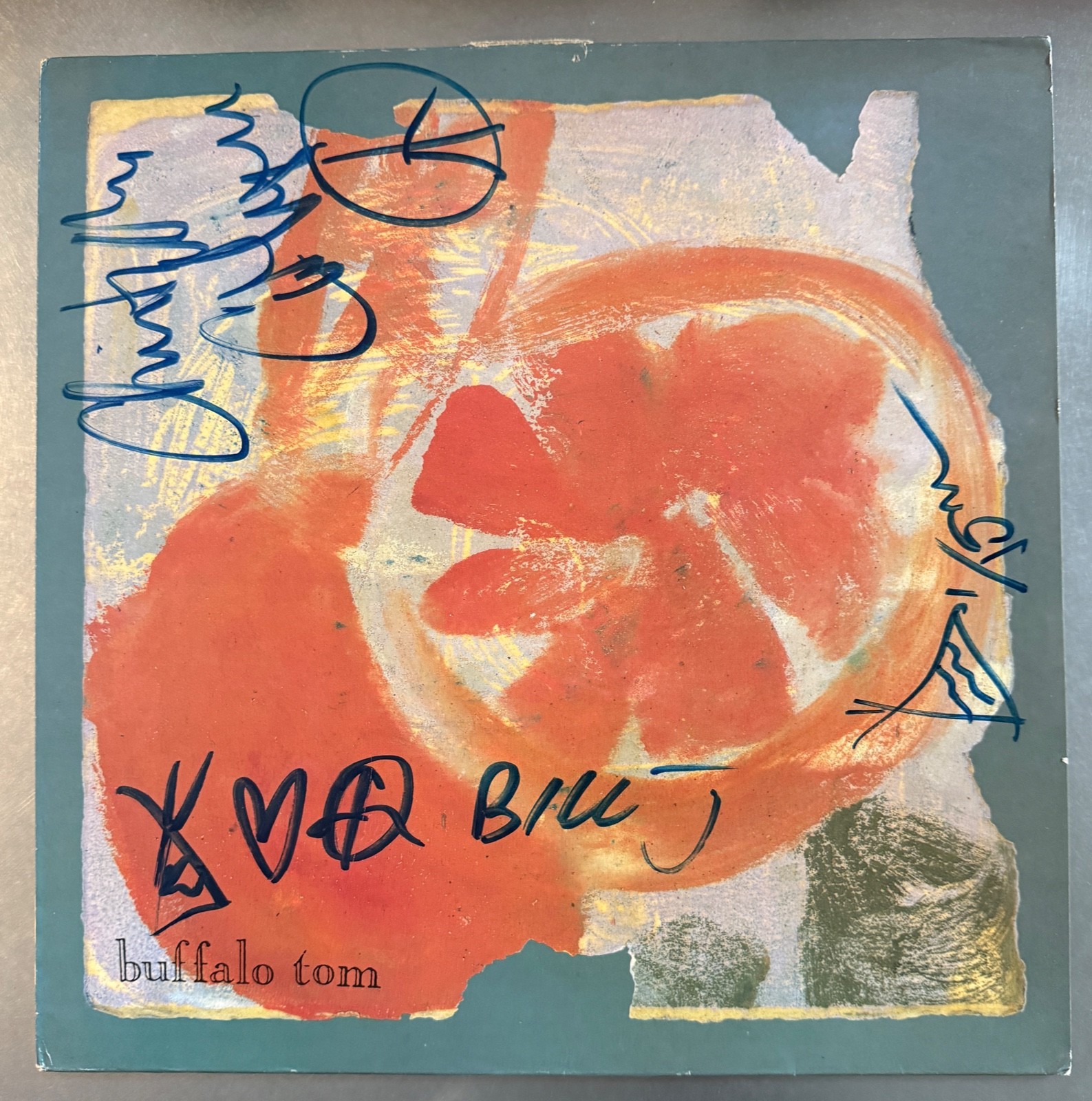Buffalo Tom : Birdbrain 12″ fully signed autographed vinyl ( Lp Sugar Bob Mould