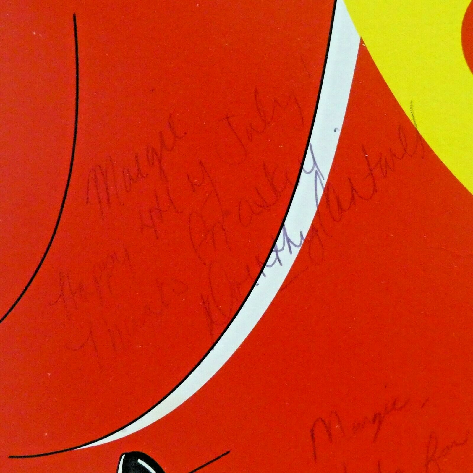 The Musical Comedy Murders of 1940 Cast Signed Broadway Window Card 14″x22″