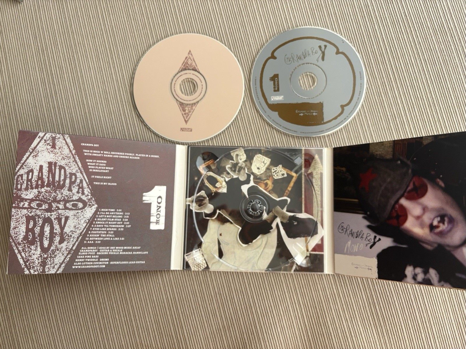 Paul Westerberg Replacements Autographed Mono Stereo CD With Event Badge Rare