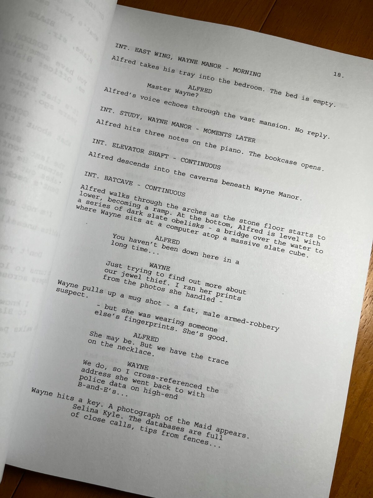 The Dark Knight Rises Script Signed- Autograph Reprints- 164 Pages Long- Batman