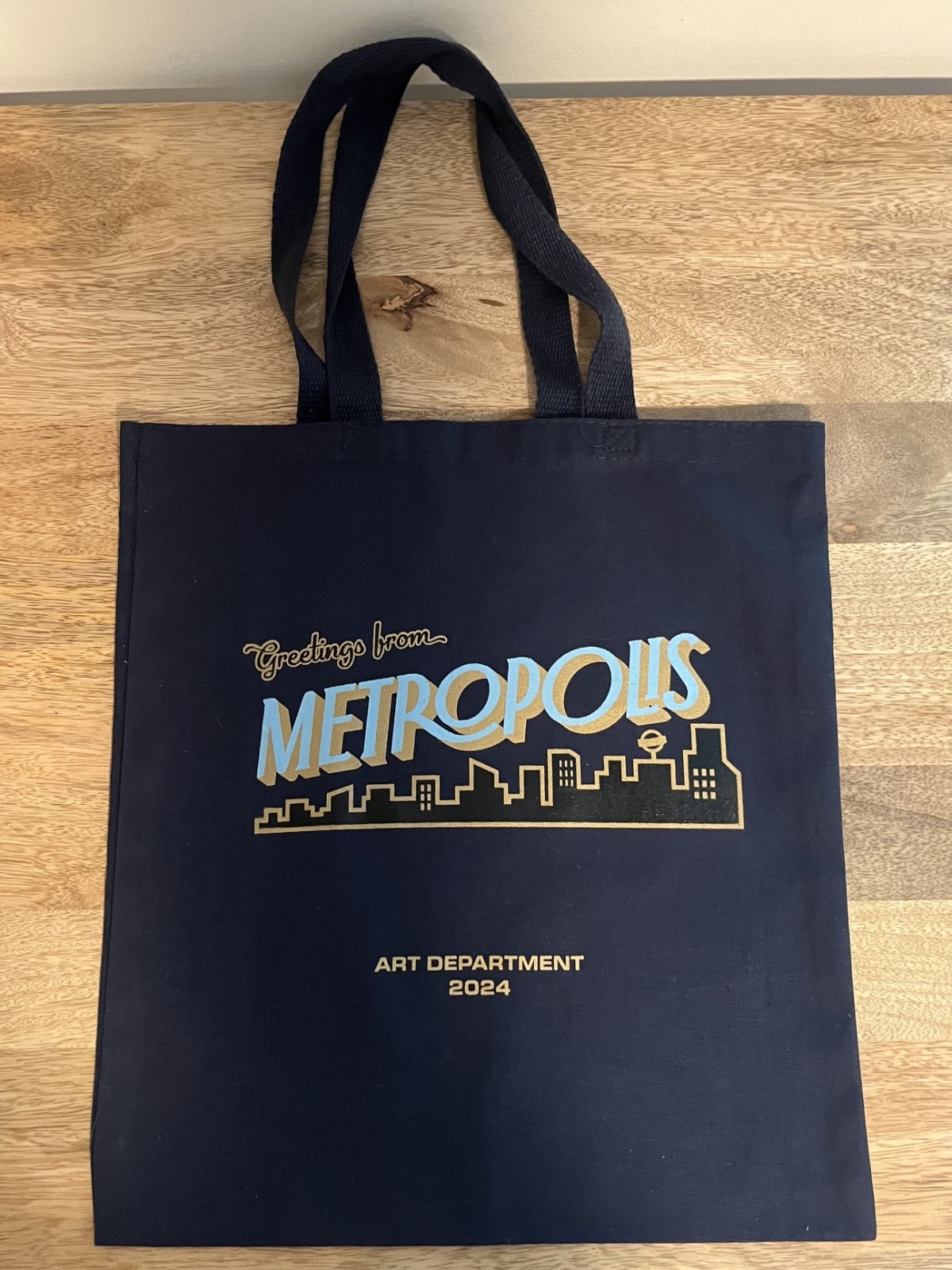 Superman, 2025 – James Gunn – Greetings from Metropolis Art Dept. Bag, Crew Gift