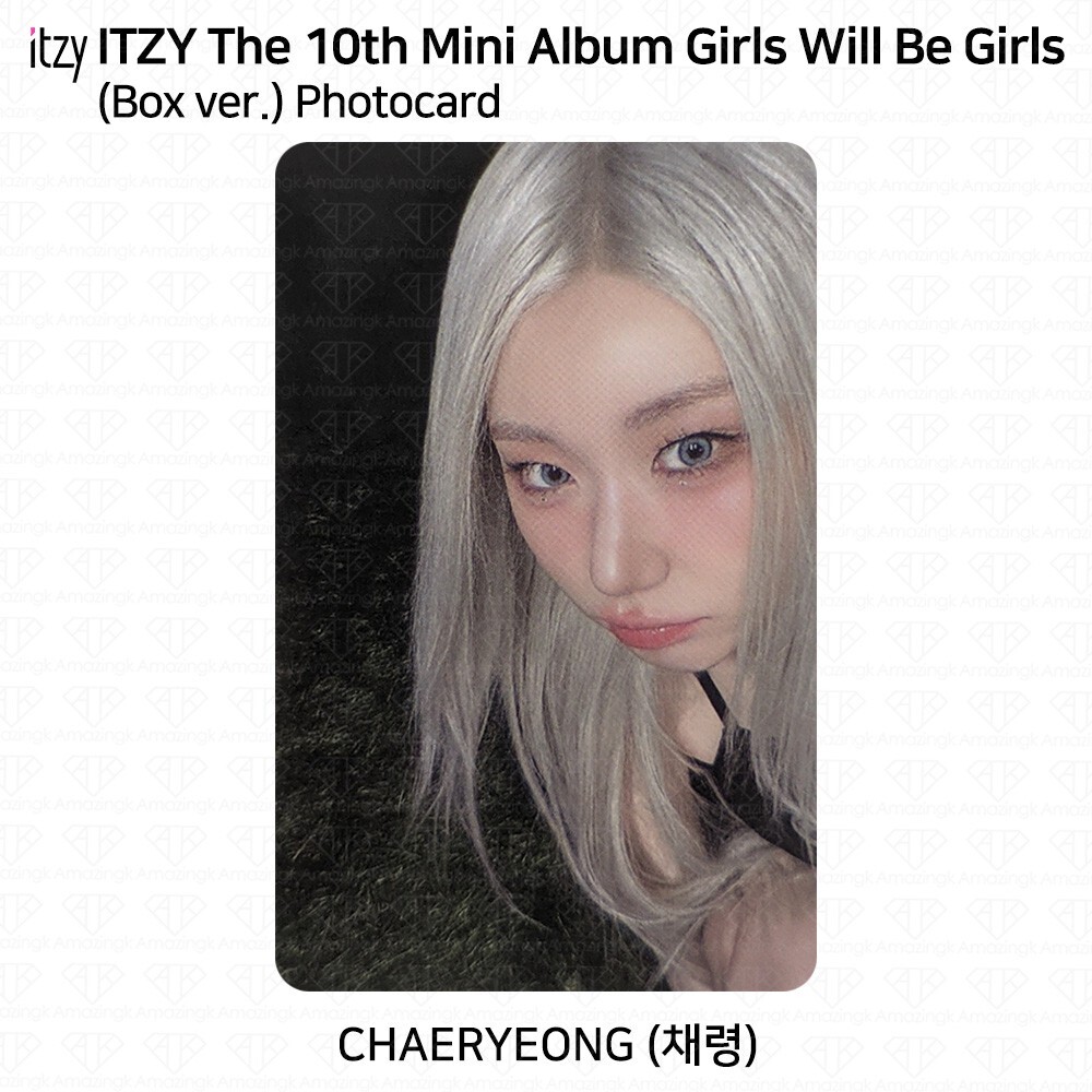 ITZY The 10th Mini Album Girls Will Be Girls Official Photocard All Version